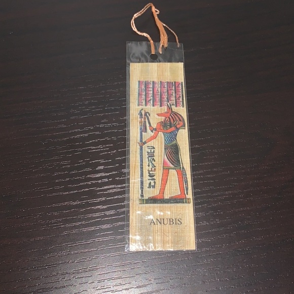 Other - Anubis the jackal headed guide of the Dead bookmark
